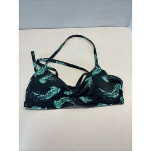 MeUndies Women's Swim Bikini Top Jelly‎ fish Novelty Size XL "Dont be Jelly"
